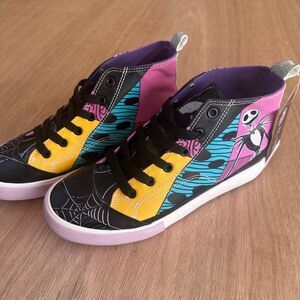 Disney Nightmare Before Christmas Jack & Sally High Top Sneakers Women’s 7.5 NWT
